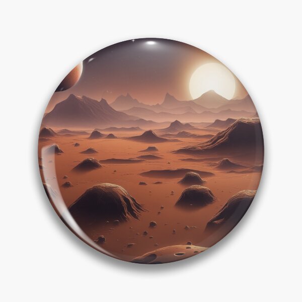 Item preview, Free Vector Alien Planet Surface with Craters designed and sold by hjian8219.