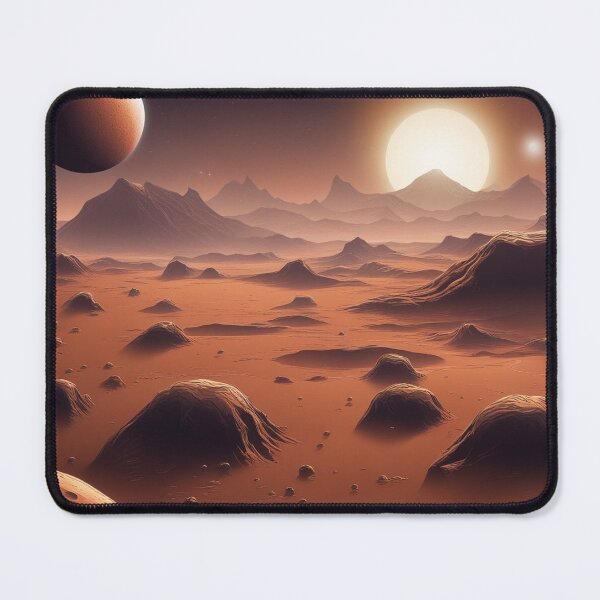 Item preview, Free Vector Alien Planet Surface with Craters designed and sold by hjian8219.