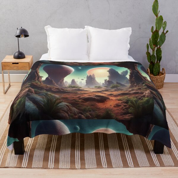 Item preview, Free Vector Alien Planet Surface with Craters designed and sold by hjian8219.