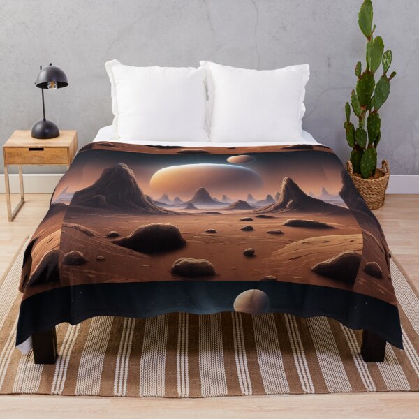 Item preview, Free Vector Alien Planet Surface with Craters designed and sold by hjian8219.