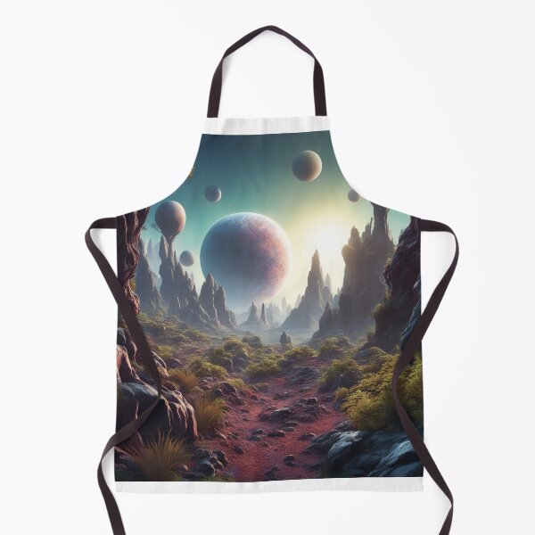 Item preview, Free Vector Alien Planet Surface with Craters designed and sold by hjian8219.