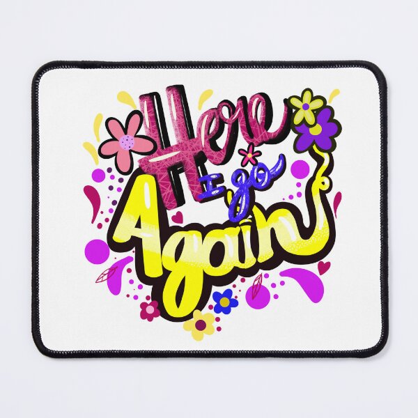 Item preview, Here i go again lettering designed and sold by altairaleon.