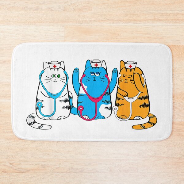Artikelvorschau, Familienkrankenschwester liebt Katzen entworfen und verkauft von AddlPoolart.