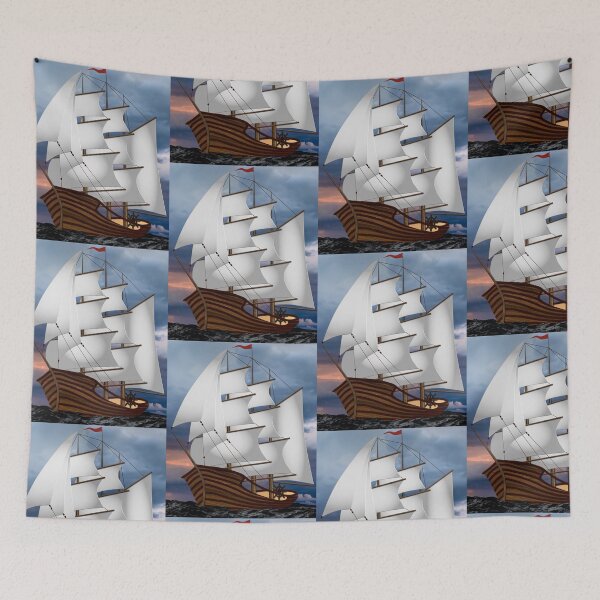 Item preview, Galleon Sailboat designed and sold by onboarddesigns.