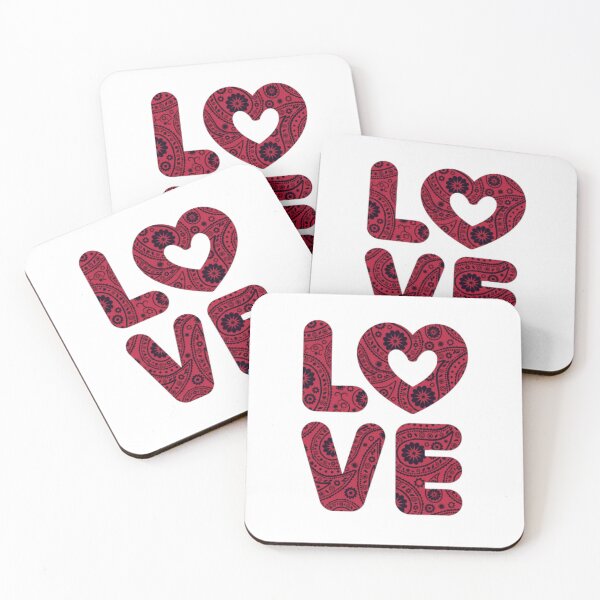 Item preview, Red Love Heart Letters  designed and sold by adlkh.