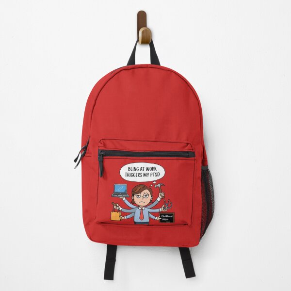 Item preview, Being at work triggers my PTSD designed and sold by T-Shirt Garden and Things.