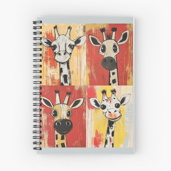 Item preview, Four Giraffes Pop Art Style #2 designed and sold by MaryFiore.