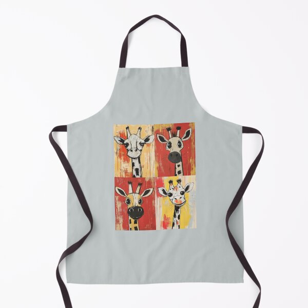 Artikelvorschau, Vier Giraffen Pop-Art-Stil #2 entworfen und verkauft von MaryFiore.
