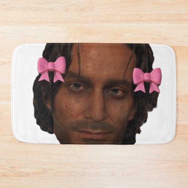 Item preview, Pink Bow Luis Sera Romantic picture RE4 Remake designed and sold by Neesu.