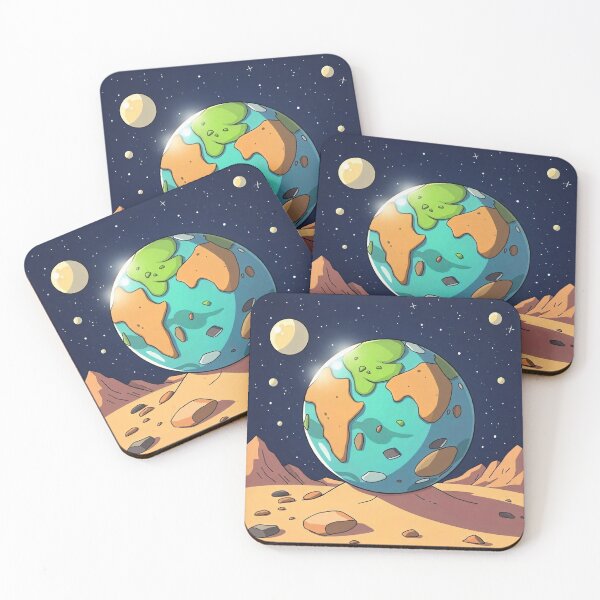 Item preview, Free PSD Cartoon Planet Illustration designed and sold by hjian8219.