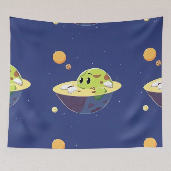 Item preview, Free PSD Cartoon Planet Illustration designed and sold by hjian8219.