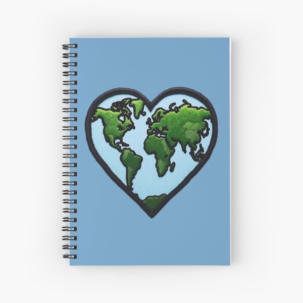 Item preview, Iron On Patches Heart Planet designed and sold by saloui.