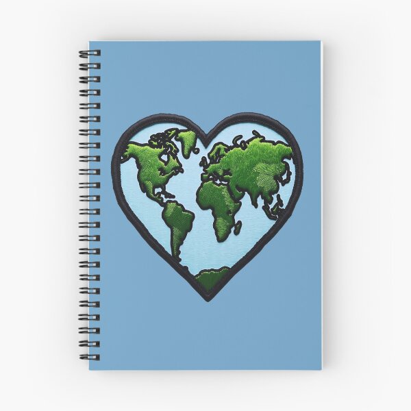 Item preview, Iron On Patches Heart Planet designed and sold by saloui.