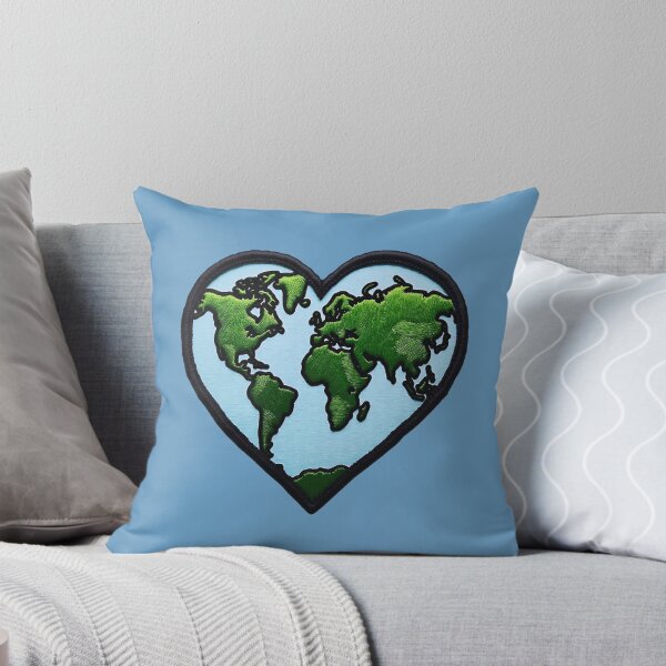Item preview, Iron On Patches Heart Planet designed and sold by saloui.