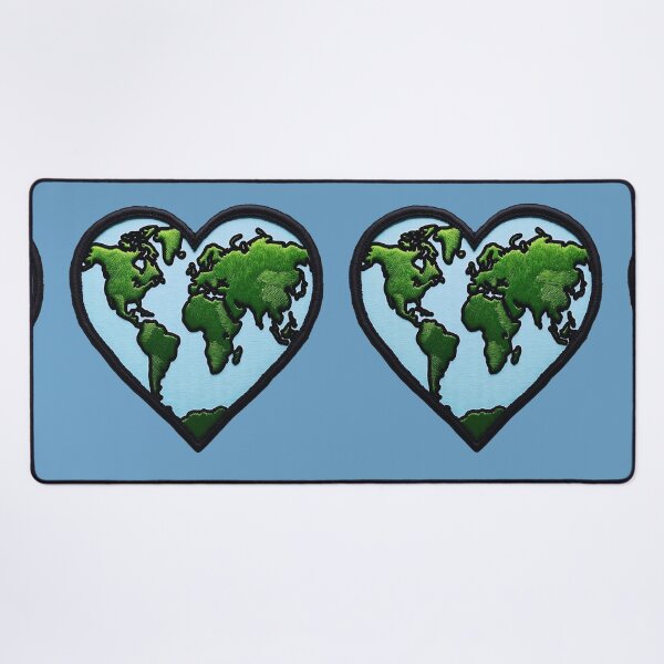 Item preview, Iron On Patches Heart Planet designed and sold by saloui.
