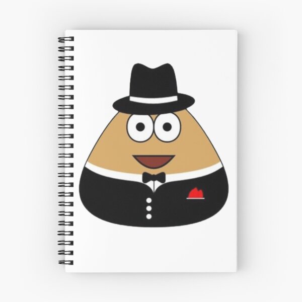 Item preview, Classic Pou App Icon Smiling Adult Pou Brown Alien Mobile Pet designed and sold by Neesu.
