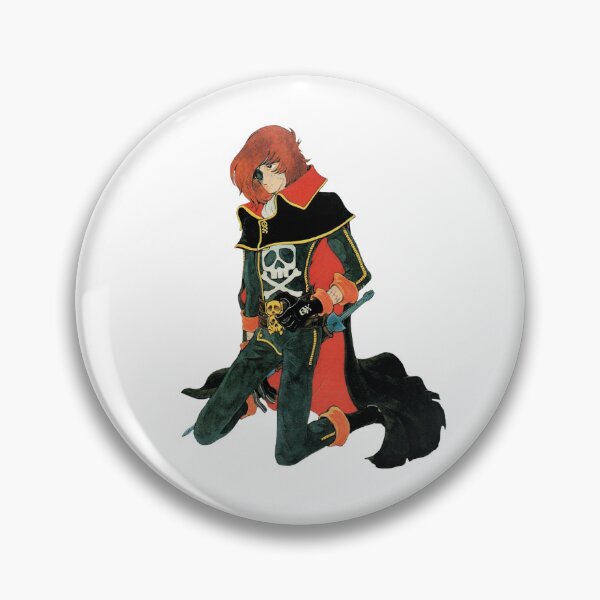 Item preview, Uchū kaizoku kyaputen Hārokku / Capitan Harlock designed and sold by Marco Bottiglieri.