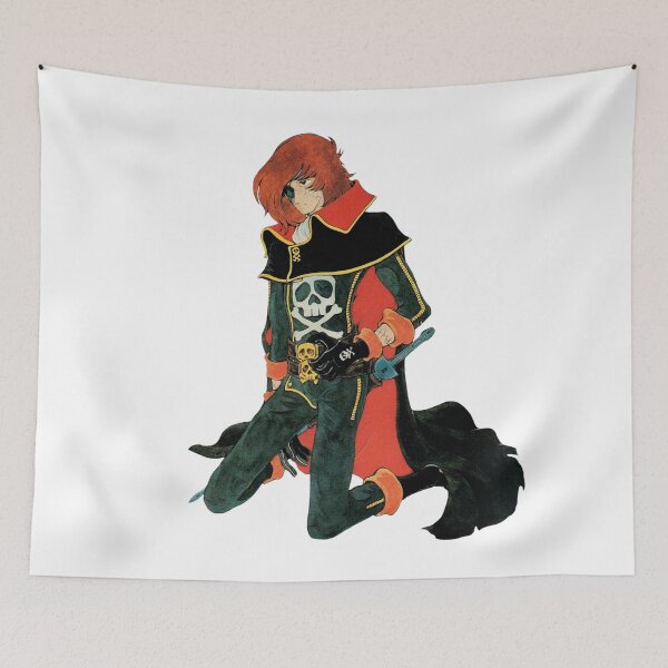 Item preview, Uchū kaizoku kyaputen Hārokku / Capitan Harlock designed and sold by Marco Bottiglieri.