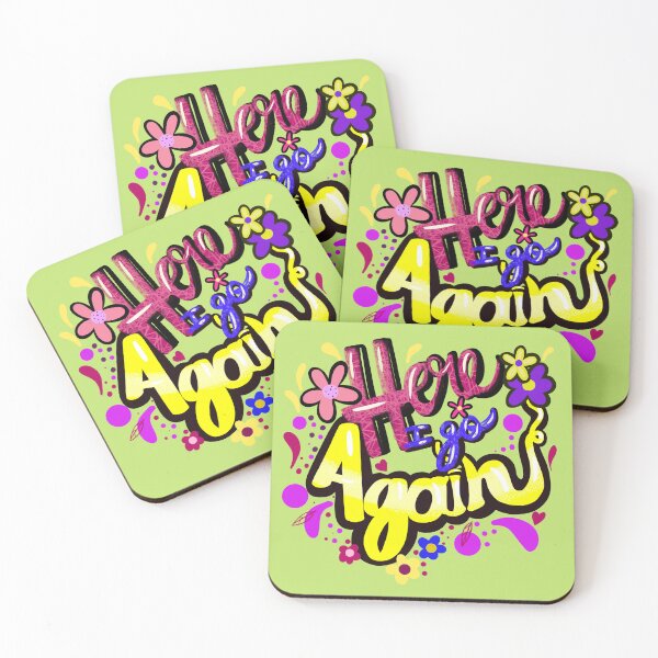 Item preview, Here i go again lettering designed and sold by altairaleon.