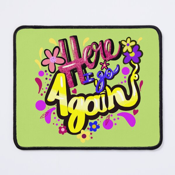 Item preview, Here i go again lettering designed and sold by altairaleon.