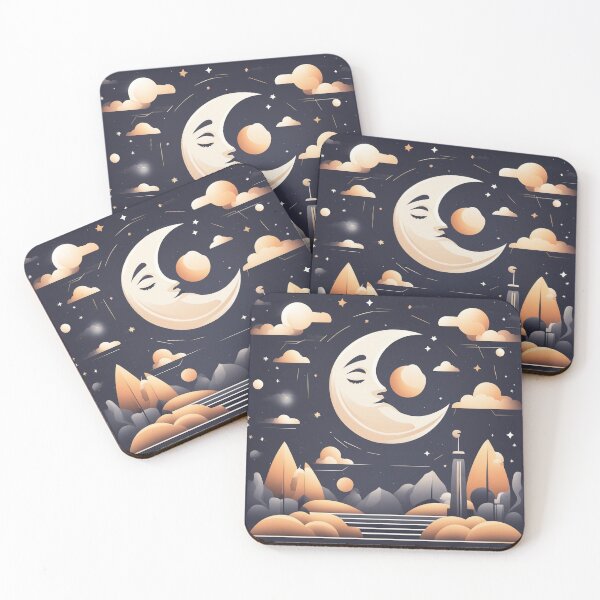 Item preview,  Free Vector Moon Concept Illustration designed and sold by hjian8219.