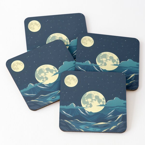 Item preview,  Free Vector Moon Concept Illustration designed and sold by hjian8219.
