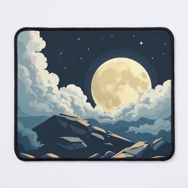Item preview, Free Vector Moon Concept Illustration designed and sold by hjian8219.