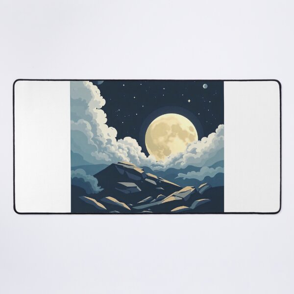Item preview,  Free Vector Moon Concept Illustration designed and sold by hjian8219.