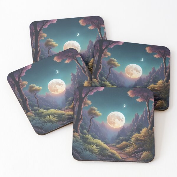 Item preview,  Free Vector Moon Concept Illustration designed and sold by hjian8219.