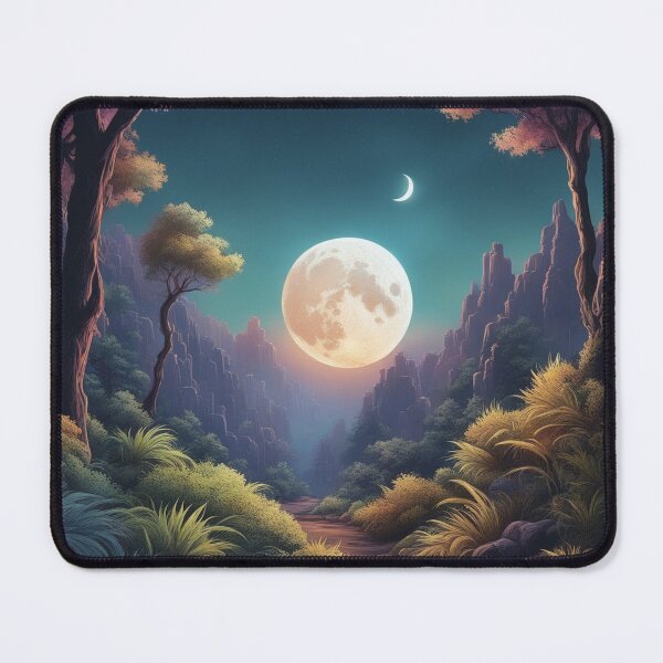 Item preview,  Free Vector Moon Concept Illustration designed and sold by hjian8219.