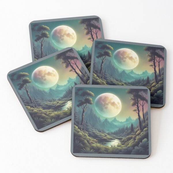 Item preview,  Free Vector Moon Concept Illustration designed and sold by hjian8219.