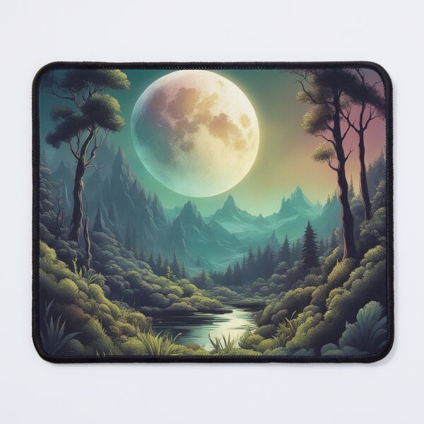 Item preview,  Free Vector Moon Concept Illustration designed and sold by hjian8219.