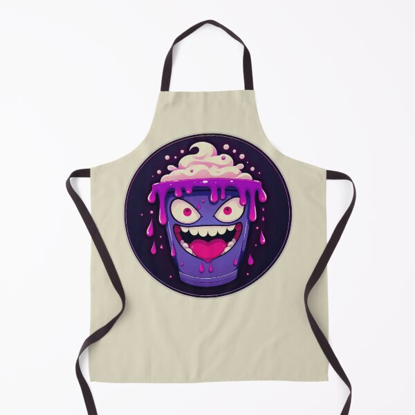 Item preview, Crazy Cup with Dripping Slime | Fun Creepy Cartoon Art designed and sold by GALUMARKET.