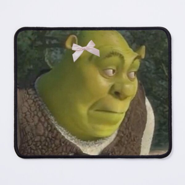 Item preview, Pink Bow Romantic Shrek Meme From Shrek Green Ogre Man Rizz designed and sold by Neesu.