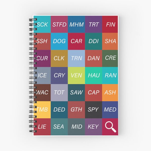 Item preview, Nancy Drew Games Abbreviation Grid designed and sold by sleuthable.