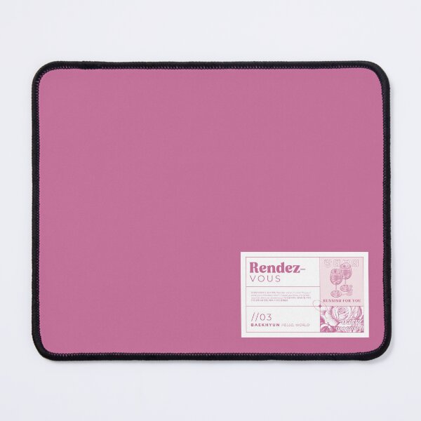Item preview, EXO Baekhyun - Hello, World Subtle Kpop Merch, rendez vous, EXO Unique Fan Gift, pink, lofi, original gift designed and sold by matchakpop.
