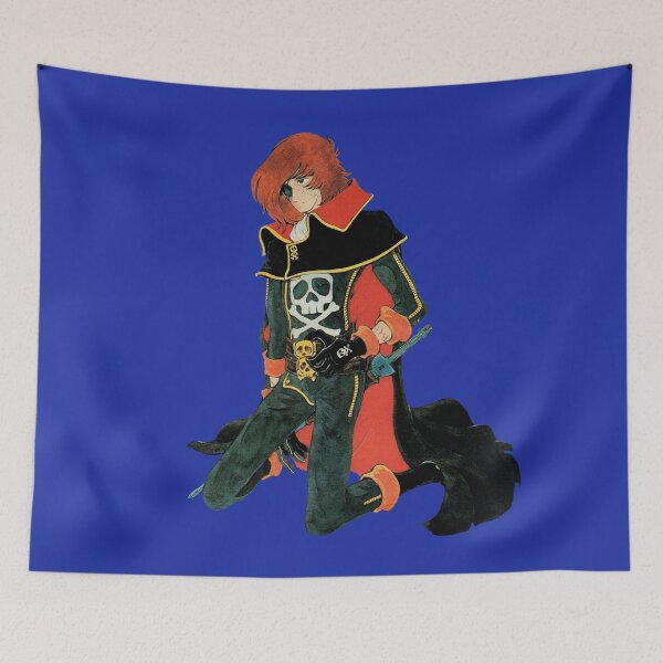 Item preview, Uchū kaizoku kyaputen Hārokku / Capitan Harlock; Blue designed and sold by Marco Bottiglieri.