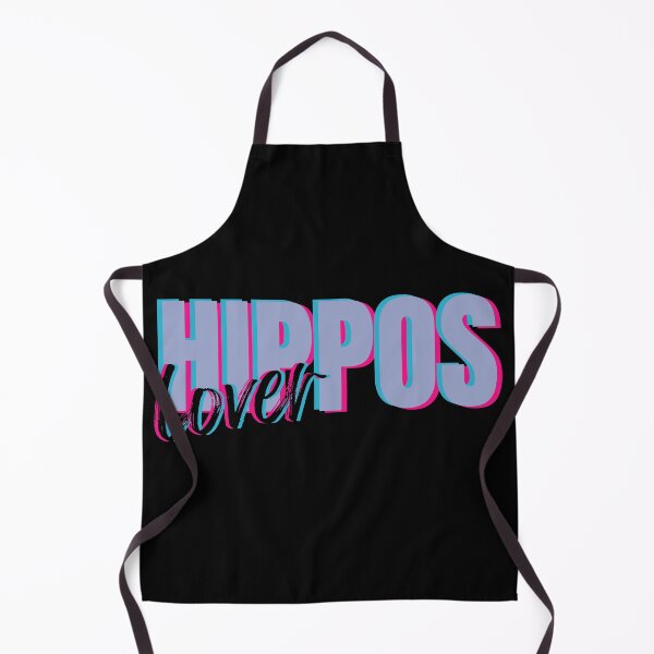 Aperçu de l'œuvre hippops lover funny animal Just A Girl Who Loves Hippos créée et vendue par PROTONEDL.