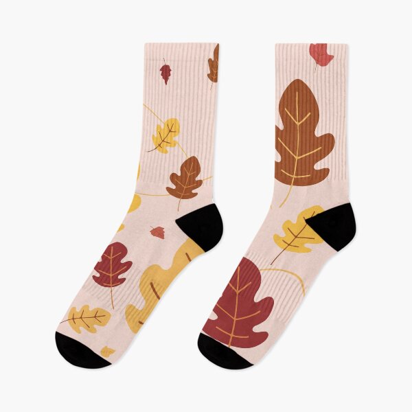Item preview, Fashionable Autumn pattern design with autumn leaves designed and sold by AtonuHaque.