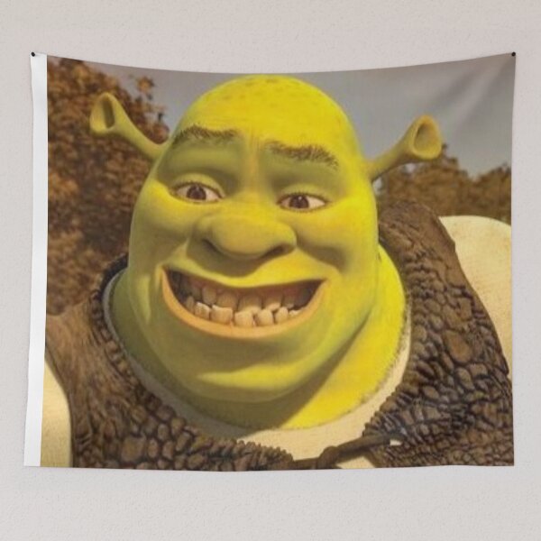 Artikelvorschau, Shreks wunderschönes Lächeln Romantisches Shrek-Meme von Shrek Green Ogre Man Rizz entworfen und verkauft von Neesu.