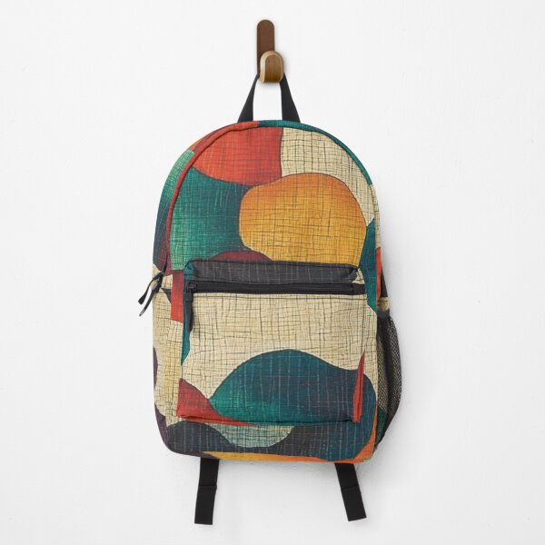 Item preview, Interlocked Hues: Vibrant Jigsaw Design designed and sold by Pujo Design.