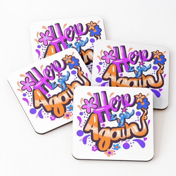 Item preview, Here i go again lettering designed and sold by altairaleon.
