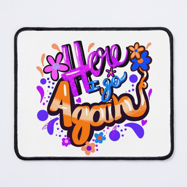 Item preview, Here i go again lettering designed and sold by altairaleon.