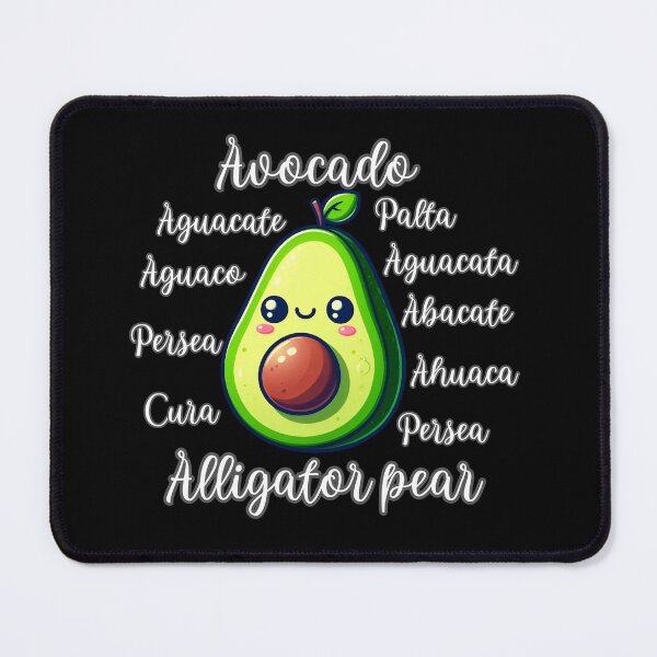 Item preview, Aguacate palta persea avocado alligator pear kawaii designed and sold by ZerpaGiovanna.