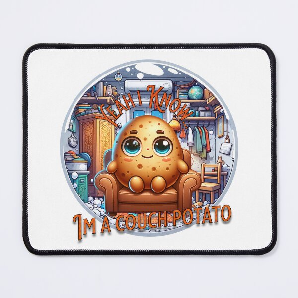 Item preview, Yeah I Know I'm A Couch Potato designed and sold by S4G Tees.