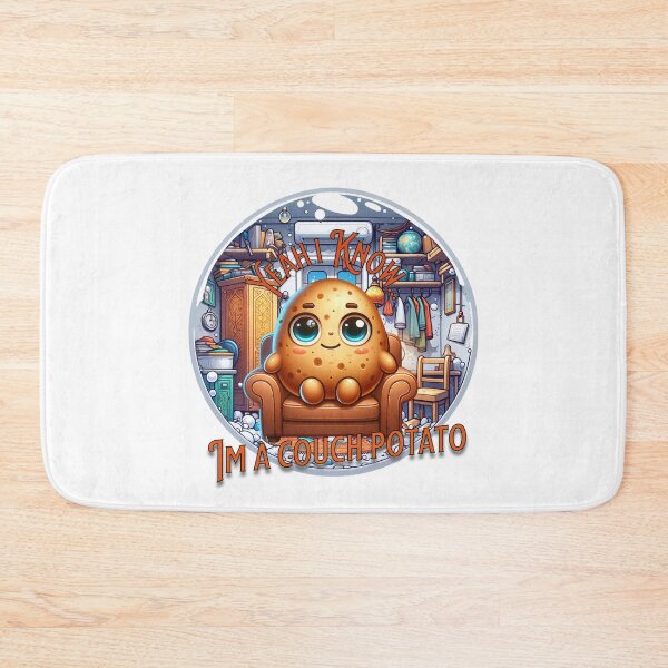 Item preview, Yeah I Know I'm A Couch Potato designed and sold by S4G Tees.