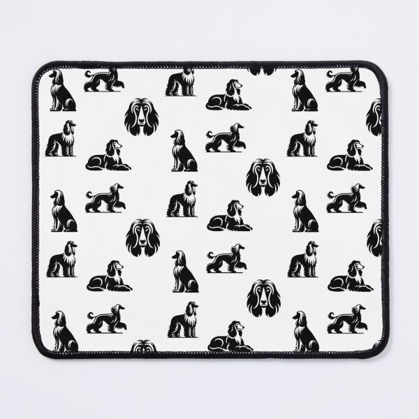 Item preview, Afghan Hound Dogs Black Silhouette designed and sold by TheAnimalZ00.