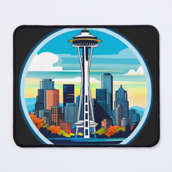 Item preview, ♣Seattle Skyline • Logo2♣ designed and sold by •GOLDENGENES •.