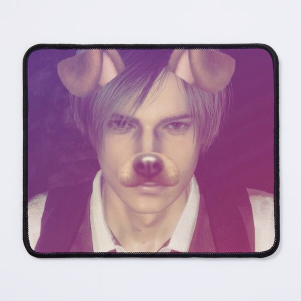 Item preview, Leon S Kennedy SnapChat Dog Ears (Resident evil 4 remake) designed and sold by Neesu.