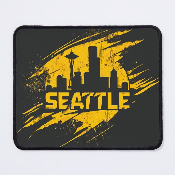 Item preview, ♣Seattle Skyline • Logo1♣ designed and sold by •GOLDENGENES •.